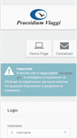 Mobile Screenshot of praesidiumviaggi.it
